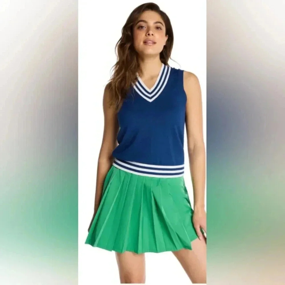 Kyodan NWT Kelly Green Golf Mini Skort Size P/S
